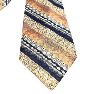 Pavone 100% Silk Luxury Fashion Tie 3 3/4 wide 58 long